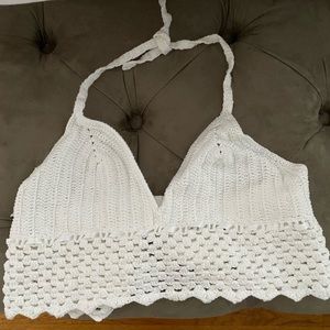 Crotchet crop top
